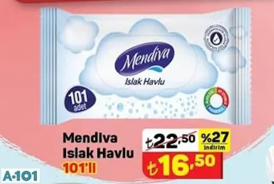 MENDİVA ISLAK HAVLU MENDİVA ISLAK HAVLU